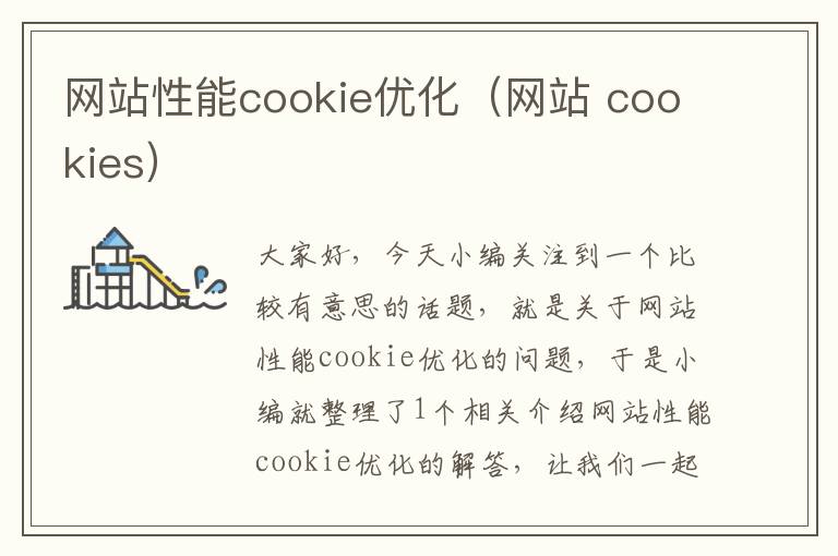 网站性能cookie优化（网站 cookies）